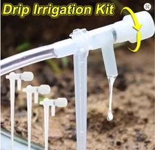 Transparent Micro Dripper Irrigation Kit for Garden 4/7mm Hose Greenhouse