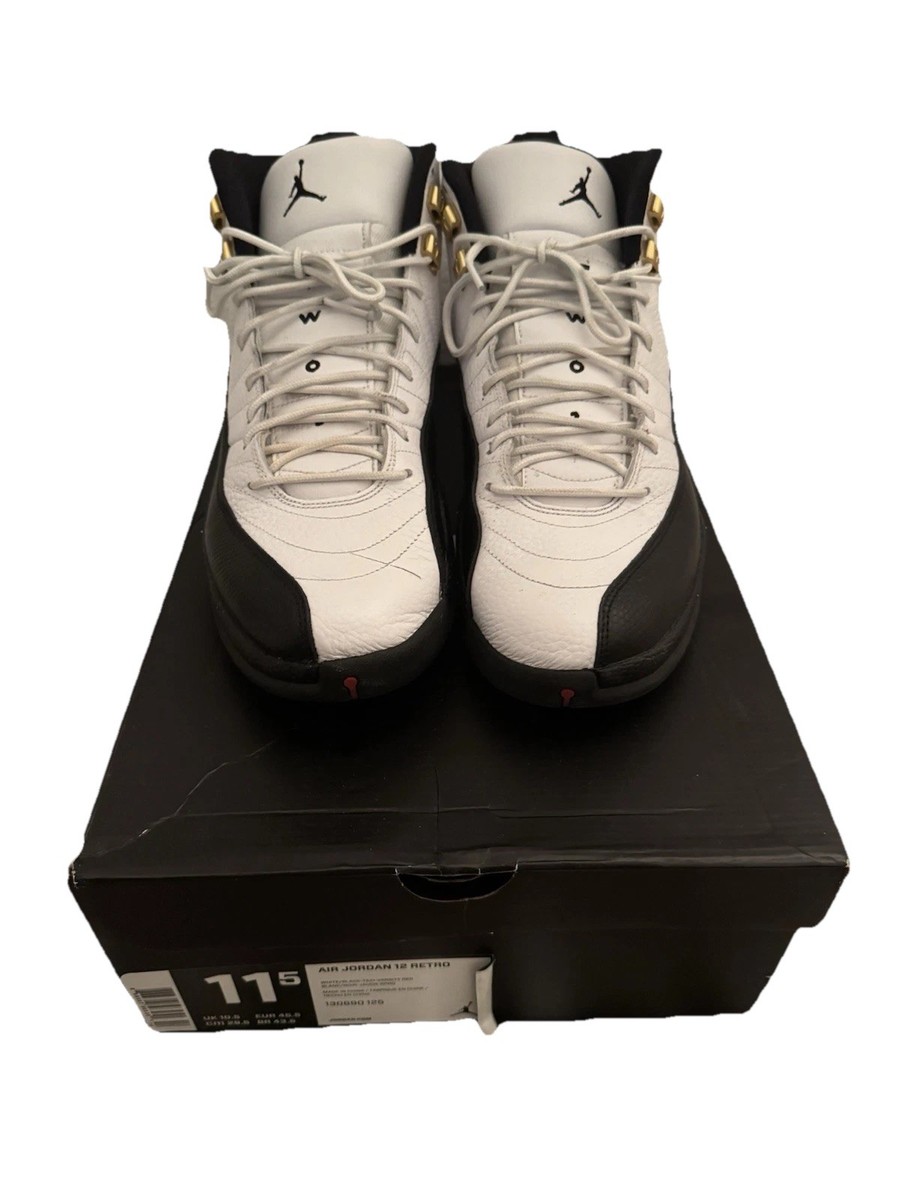 Air Jordan XII ホワイト/ブラック-タクシー 8.5 Size 8.5 - Jordan 12 Retro taxi release 2013 for sale online