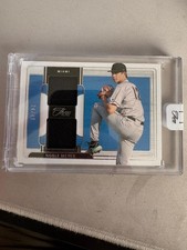 2024 Panini Three and Two #PDJ-NM Noble Meyer Prospects Dual Jerseys /49