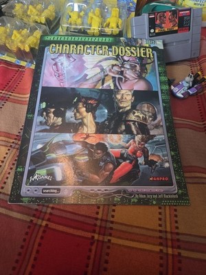 Fanpro Shadowrun 3rd Ed Character Dossier Used  Ok Shape
