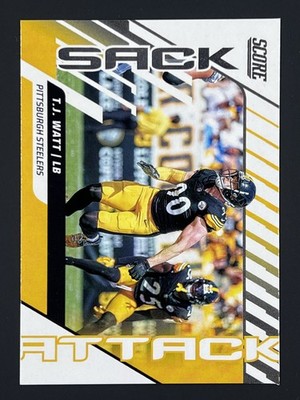 2025 Score #8 T.J. Watt Sack Attack Pittsburgh Steelers