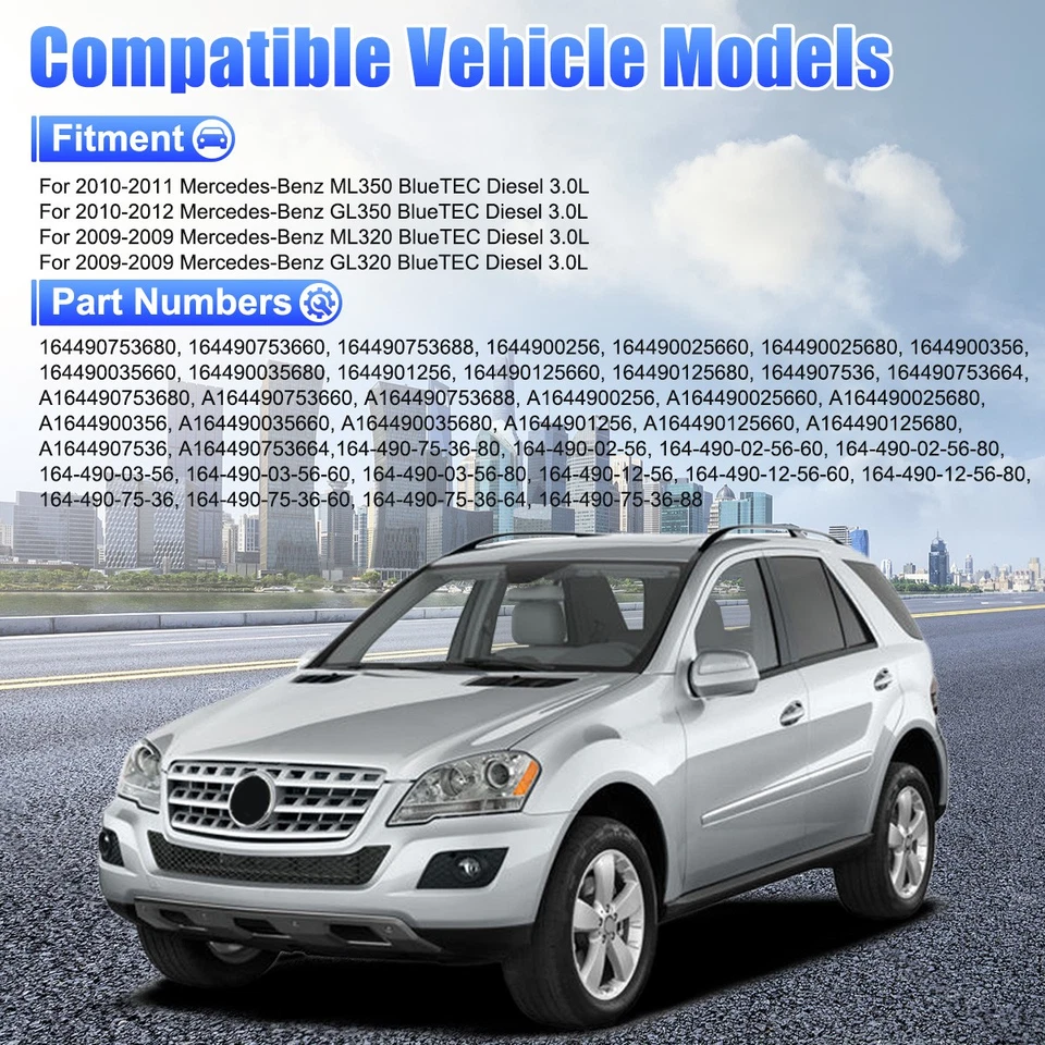 Diesel Particulate Filter DPF Catalytic Converter for Mercedes GL320 ML320 ML350 Foto 2 de 4