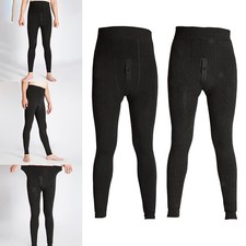 Herren-Thermohose, bequeme Strumpfhose, lange Unterhose, hoch tailliert,