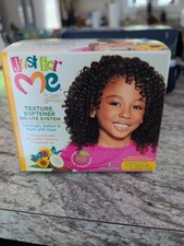 Just For Me No-Lye Texture Softener Kit, For Fine Medium Or Coarse Hair New