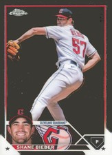 2023 Topps Chrome #118 Shane Bieber