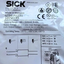 SICK GTB6-P1231 Photoelectric Sensor New One Free Shipping GTB6P1231