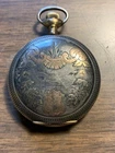Antique Elgin 6s Pocket Watch Sterling Silver Illinois Hunter Case Model 2 1909