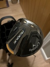 Callaway Rogue St Max Driver Left-Handed 10.5 Stiff Flex with Head Cover