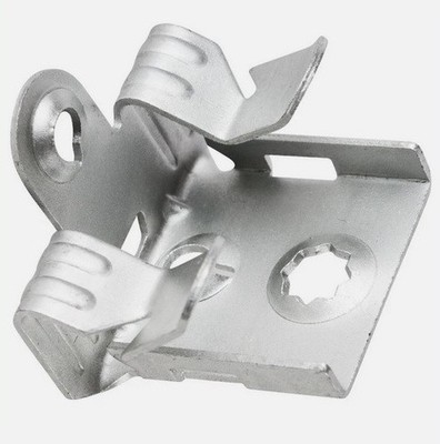 100 PK (M58) Hammer-On Beam Flange Clamp, Mount Spring, Steel, 5/16'' to 1/2''