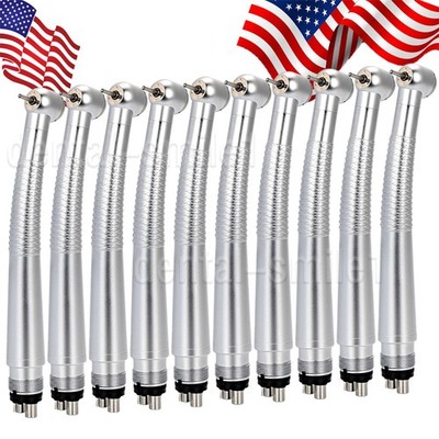 5/10*PANA MAX Style Dental High Speed Handpiece Push 4 Hole Turbine w/ Pattern