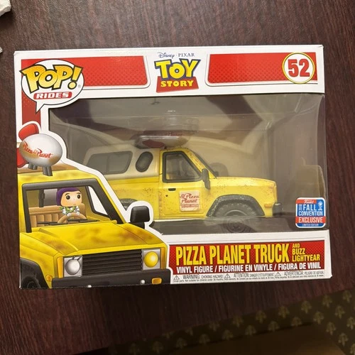 Funko Pop! Pixar Pizza Planet Truck and Buzz Lightyear #52 Fall Con Exclusive