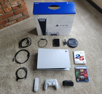 Sony PlayStation 5 Disc Edition 5.8 TB Bundle With Chroma