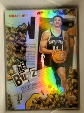 2025-26 NBA Hoops Carter Bryant The Buzz RC Rookie San Antonio Spurs 