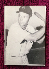 ORIG PACIFIC COAST LEAGUE SAN DIEGO PADRES 1958 ROD GRABER POPCORN BASEBALL CARD