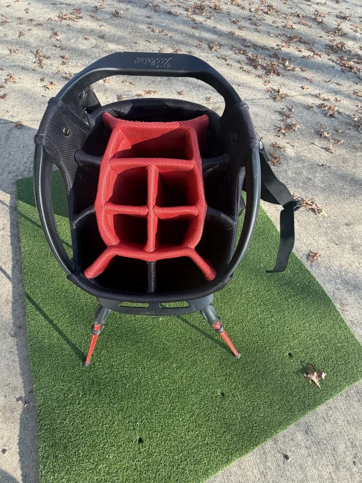 Titleist 2024 Hybrid 14 Stand Bag Navy/Red/White - Image 3 of 4