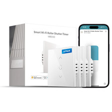 Meross Smart Rolladenschalter WLAN 80x80mm Zeitschaltuhr Fernbed