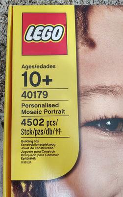 Rita◡̈ LEGO 40179 Personalized Mosaic Portrait NEW in Box | eBay