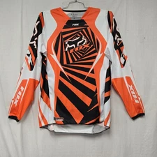 Fox Racing Mens 180 Goat Motocross Off-Road Jersey Orange Large DISPLAY