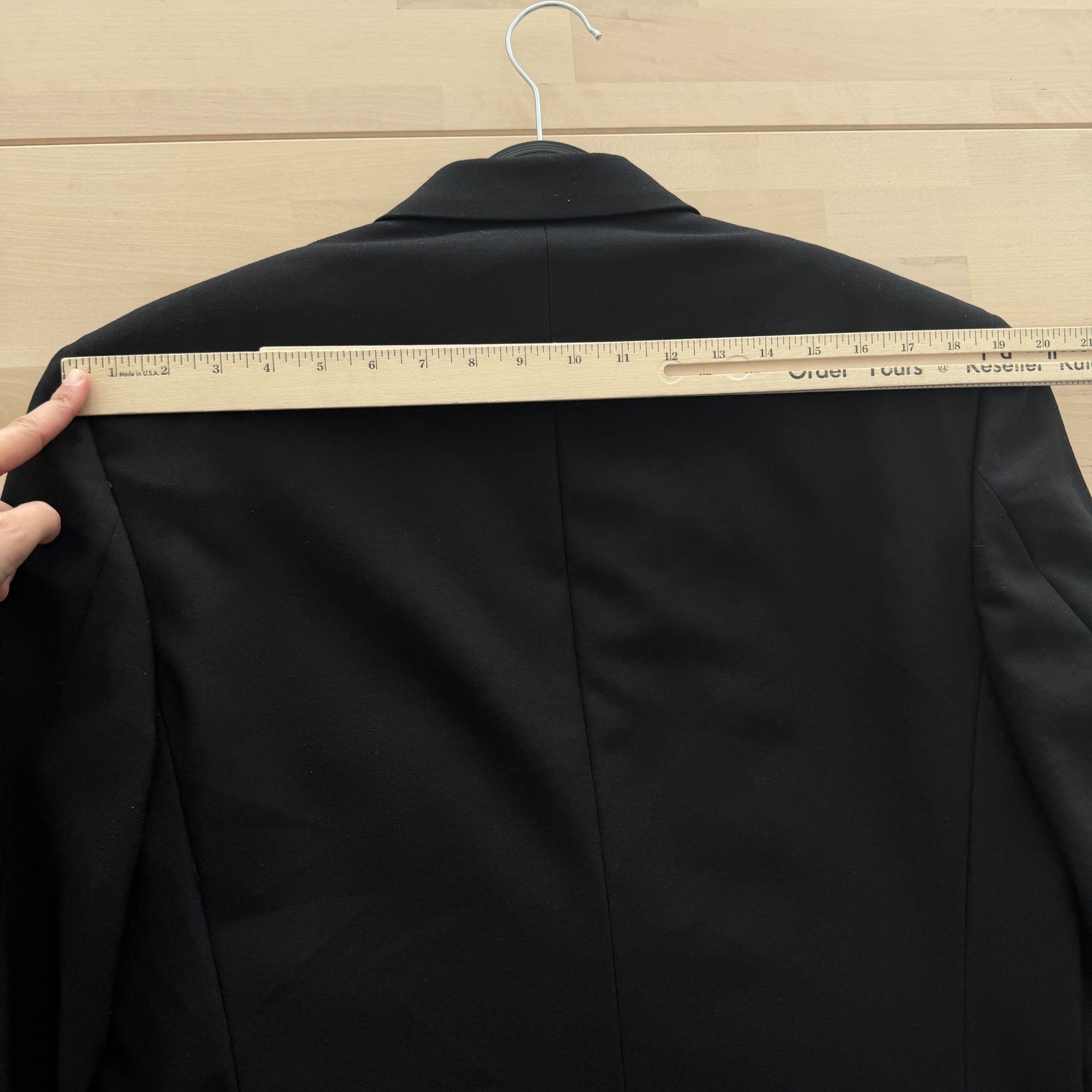 Givenchy Tuxedo Suit Mens 42R Bespoke Black Wool Satin Lapel Pleated Pants USA thumbnail 17