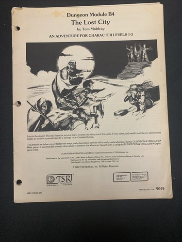 Dungeon and Dragons Vintage Adventure and Modules (5) - Picture 7 of 12