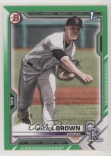 2021 Bowman Draft Green 81/99 McCade Brown #BD-59 1ip8