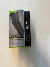 P-TEX Pro Arm Sleeves Knit Compression P-TEXAS500 Black Multilple Size Brand New