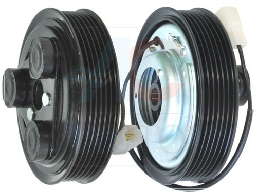 MAGNETIC CLUTCH AIR CONDITIONER COMPRESSOR AC-06PA06 FOR MAZDA 2 ZJ46 1.3L 4cyl - Picture 2 of 9