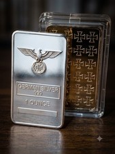 1 Oz Unze Metallbarren Neusilber