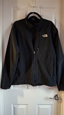 Men's "The North Face" Black Apex Bionic Softshell Jacket Sz Large Free Shipping