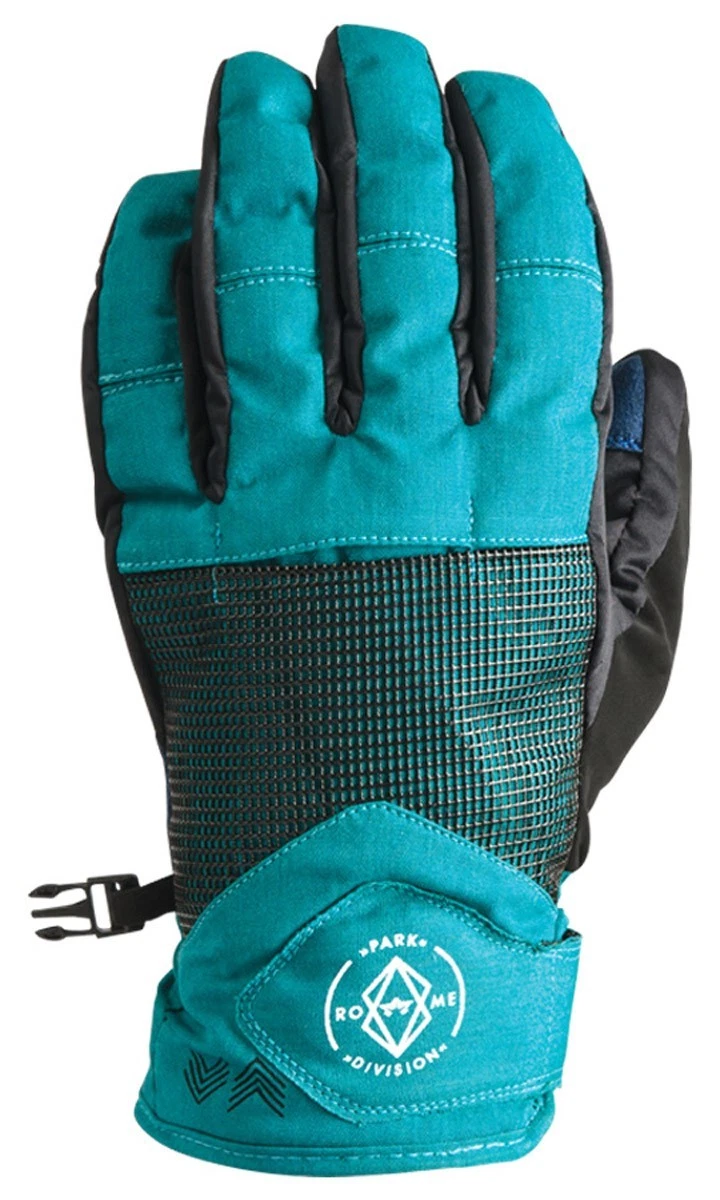 Rome Norfolk Gloves Snowboard Womens Medium Teal New 2016