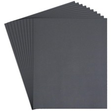 10 Pcs 1500 Grit Sand Paper 9x11 Inch Wet Dry Silicon Carbide Sandpaper Sheets