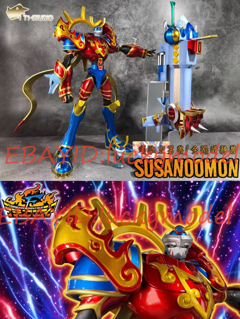 T1 Studio Digimon Susanoomon EX Model Resin Painted H36cm In Stock