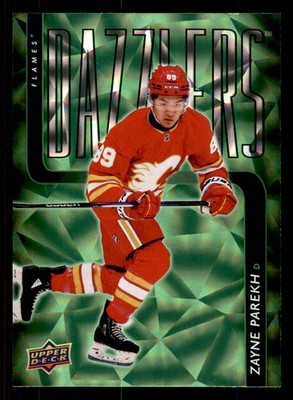 2025-26 Upper Deck Series 2 - Dazzlers Zayne Parekh #DZ-79 Green
