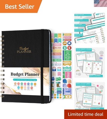 Undated 12- Expense Tracker & Budget Organizer - Take Control of Finances