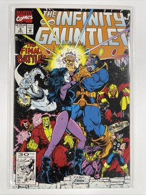 Infinity Gauntlet 6 Near Mint NM Marvel 1991