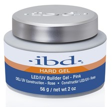 Hard Gel LED/UV, Builder Gel, Pink, 2 oz