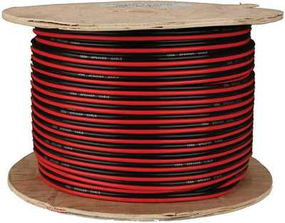 Install Bay Speaker Wire Red and Black 18 Gauge 500 Foot Each -SWRB18500