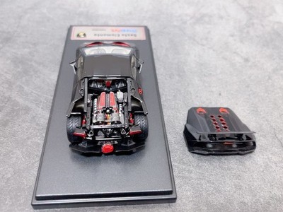 ミニカー 1:43FrontiArt Lamborghini Sesto Elemento FrontiArt 1/43 Lamborghini Sesto Elemento Black Full Opening Model