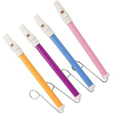 4Pcs Slide Whistle, Slide Whistle for Adults, Professional Siren Whistle Set,