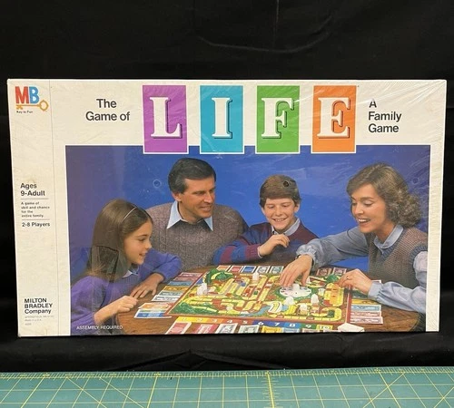 Vintage 1985 Milton Bradley The Game Of Life Board Game Sealed