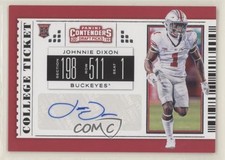 2019 Panini Contenders Draft Picks College Ticket Johnnie Dixon #298 Auto no9