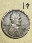 1910-S LINCOLN WHEAT CENT, low mintage date, "Fine" condition #19