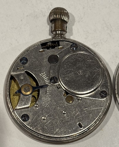 Vintage Uncle Sam Pocket Watch Not Working Repair Parts Watch - Picture 6 of 7