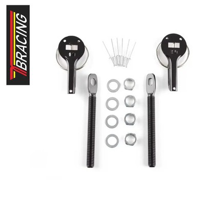 TBRACING , Haubenverschluss,Rallye,Slalom, Haubenhalter, Motorsport Schwarz