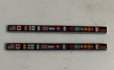 1977-1996 Oldsmobile Cutlass Ciera International Flag Emblems GM 10096343
