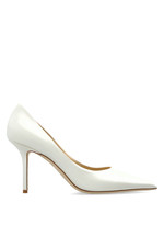 JIMMY CHOO Love 85mm Ivory Pumps New  Authentic