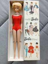 BARBIE-Puppe, 60 iger Jahre, mit Original-Kar...