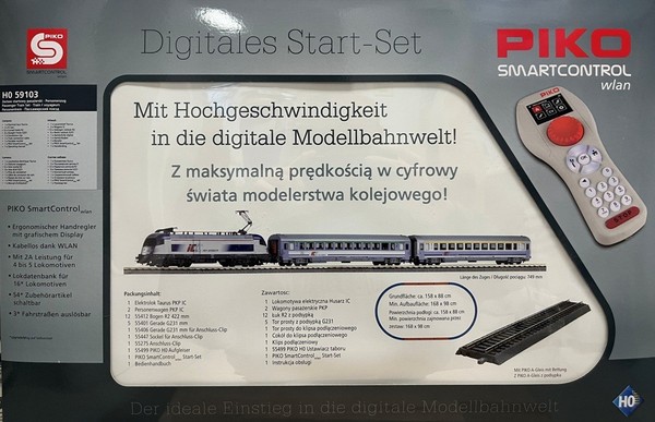 Piko 59103 H0 Dc Smartcontrol Wlan Pkp Taurus Ic Mit 2 Wg. Ep. V Pkp-image