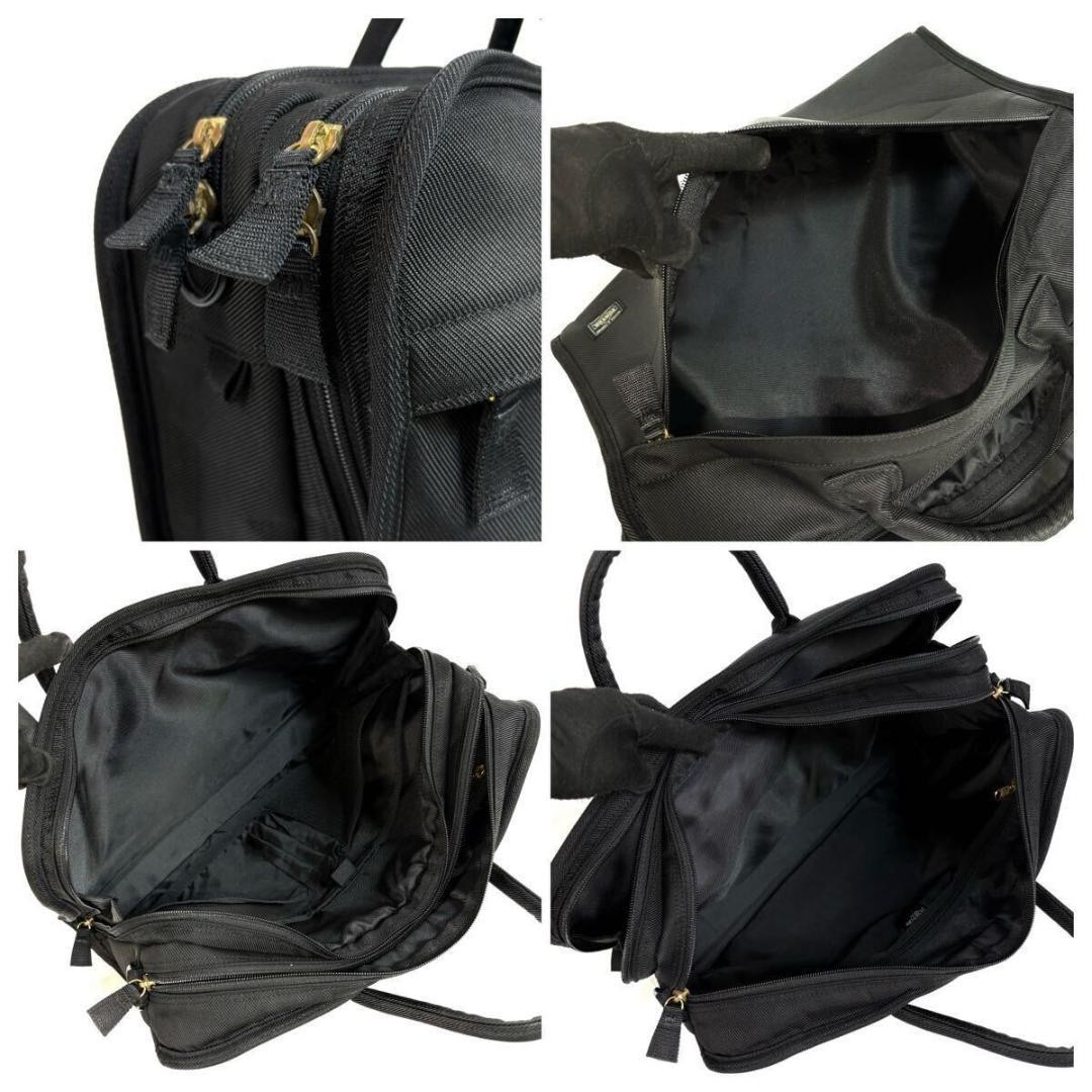 PORTER Large Capacity Briefcase/Document Bag, Bla… - image 10