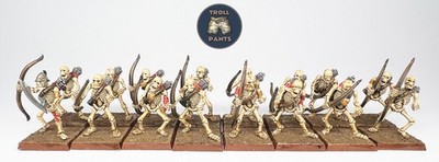16 Skeleton Archers - Tomb Kings Warhammer Old World